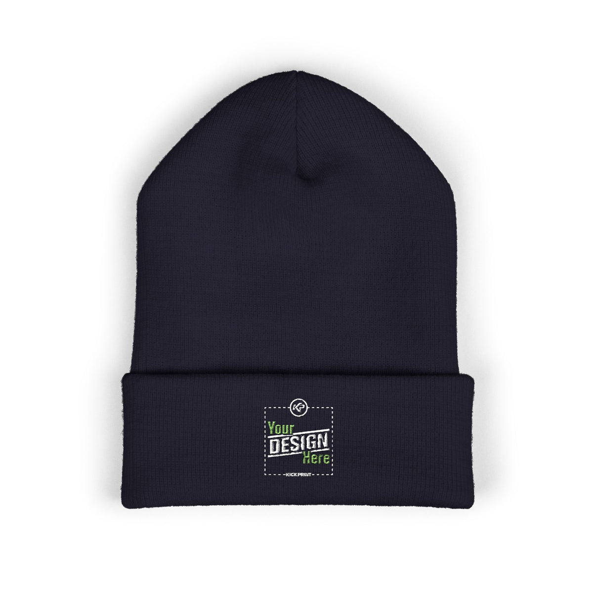 Embroidered Cuffed Beanie