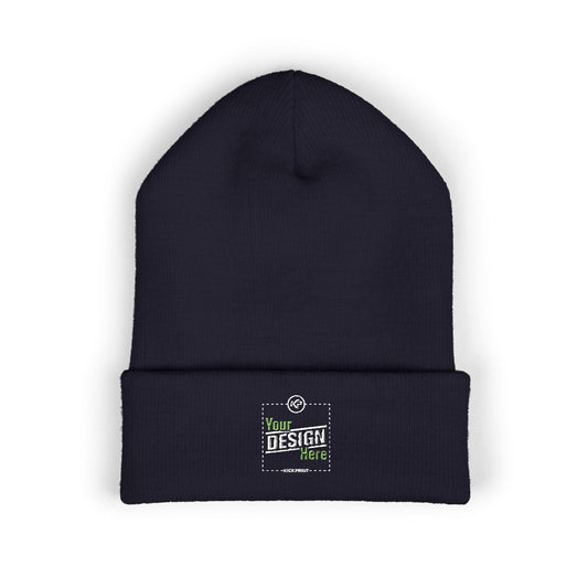 Embroidered Cuffed Beanie
