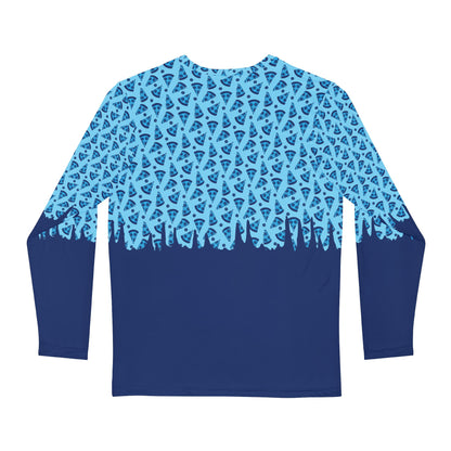 Adult Frozen Pizza Drip Long Sleeve Shirt