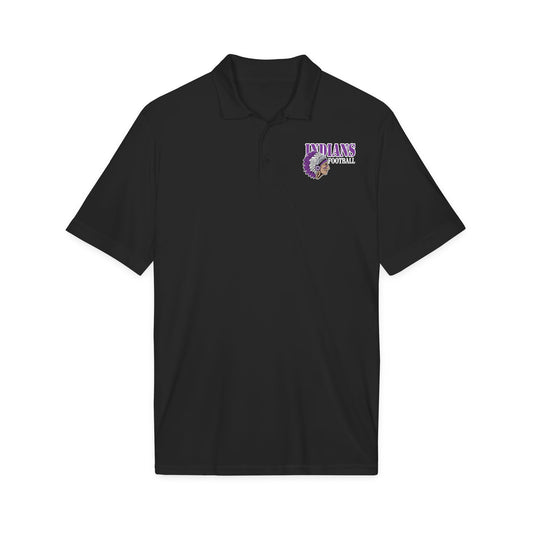 Polyester Polo Shirt - Indians Football 3 - Friends of Pacific Football