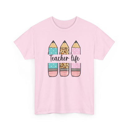 Teacher Life Pencil T-Shirt