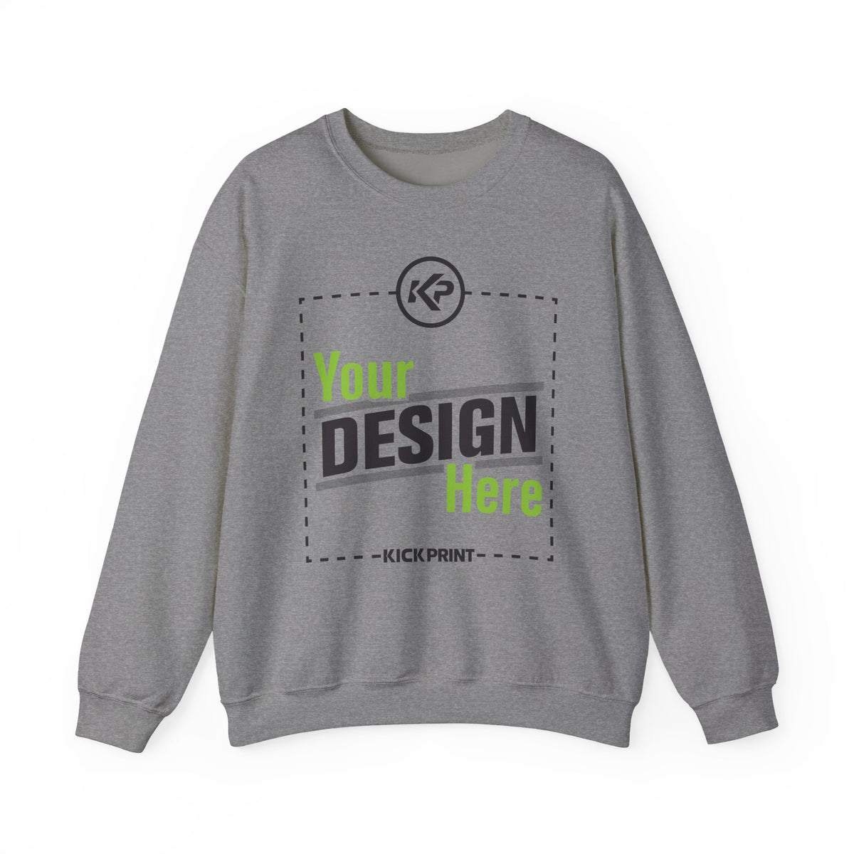 Adult - Basic Crewneck Pullover Sweatshirt