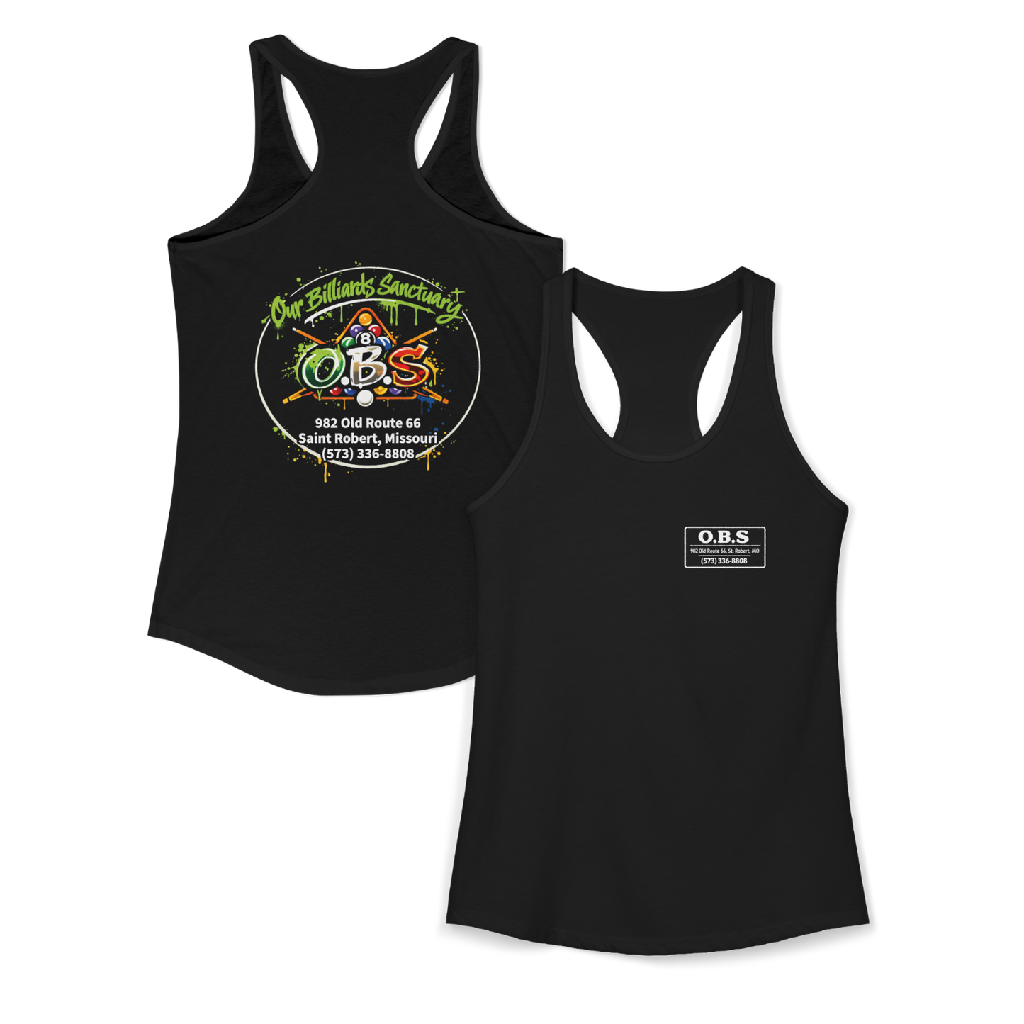 Women's Ideal Racerback Tank - Mariahs Full Circle