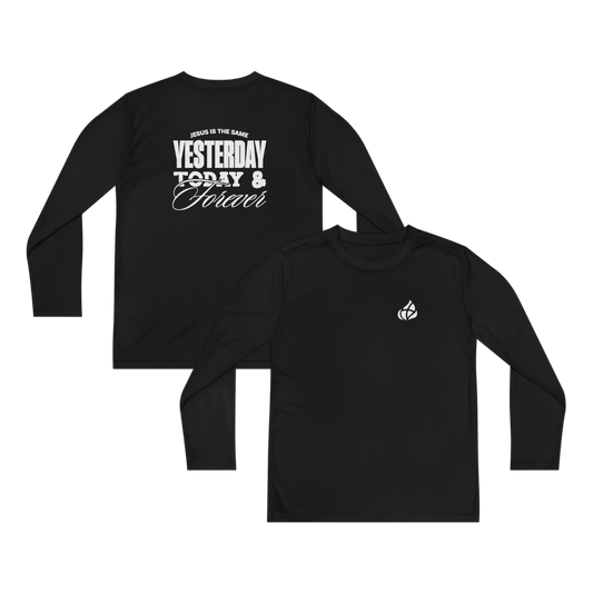 YOUTH - Basic Long sleeve - Jesus is the Same  - BBA