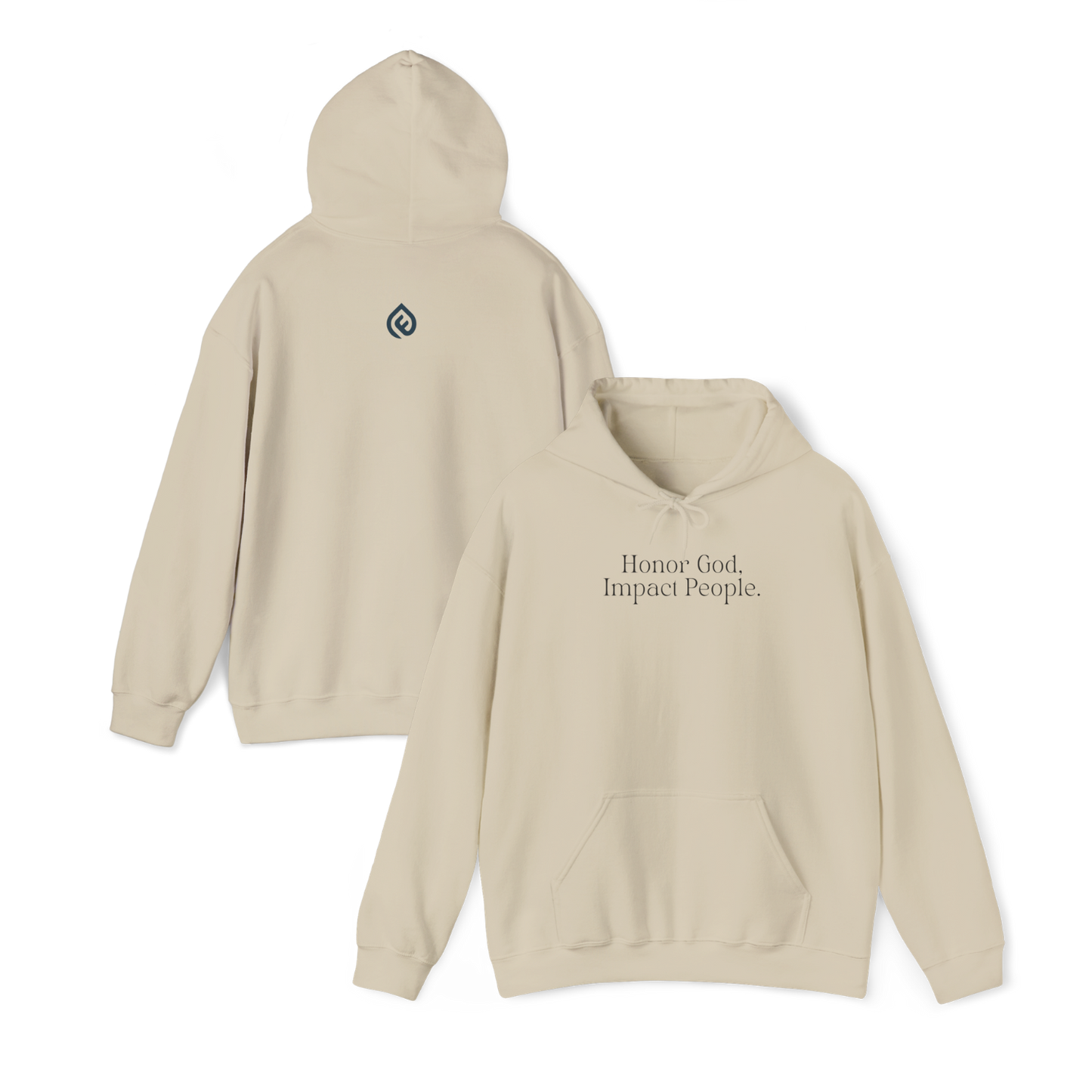 Adult - Basic Hoodie "Honor God Impact People" - FAC Aurora