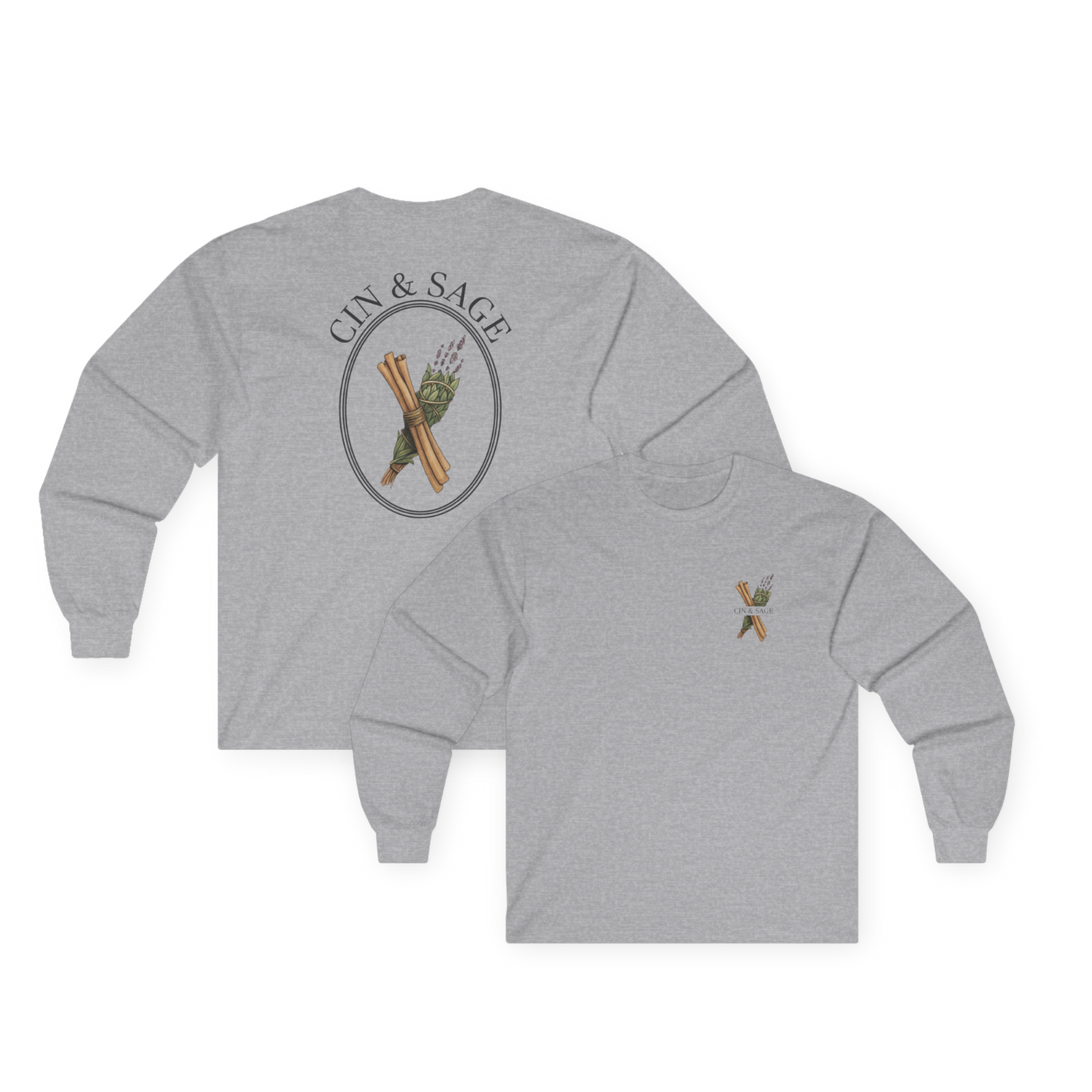 ADULT - Basic Long Sleeve Shirt - Cin & Sage