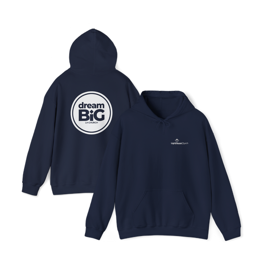 ADULT - Basic Hoodie - Dream Big Logo