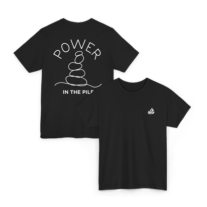 ADULT - Basic tee - Power in the Piles - BBA