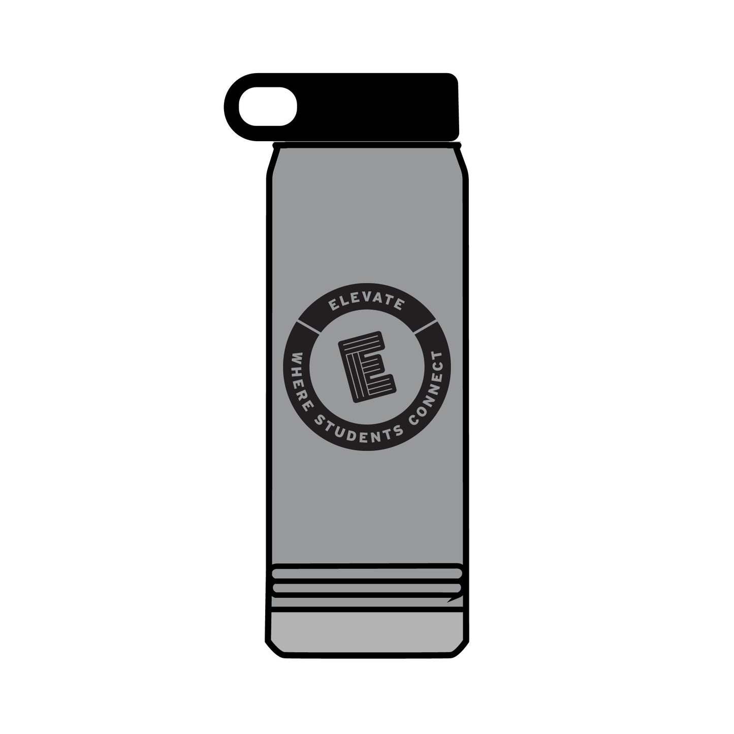 32oz Insulated Water Bottle - Elevate Where Student Connects
