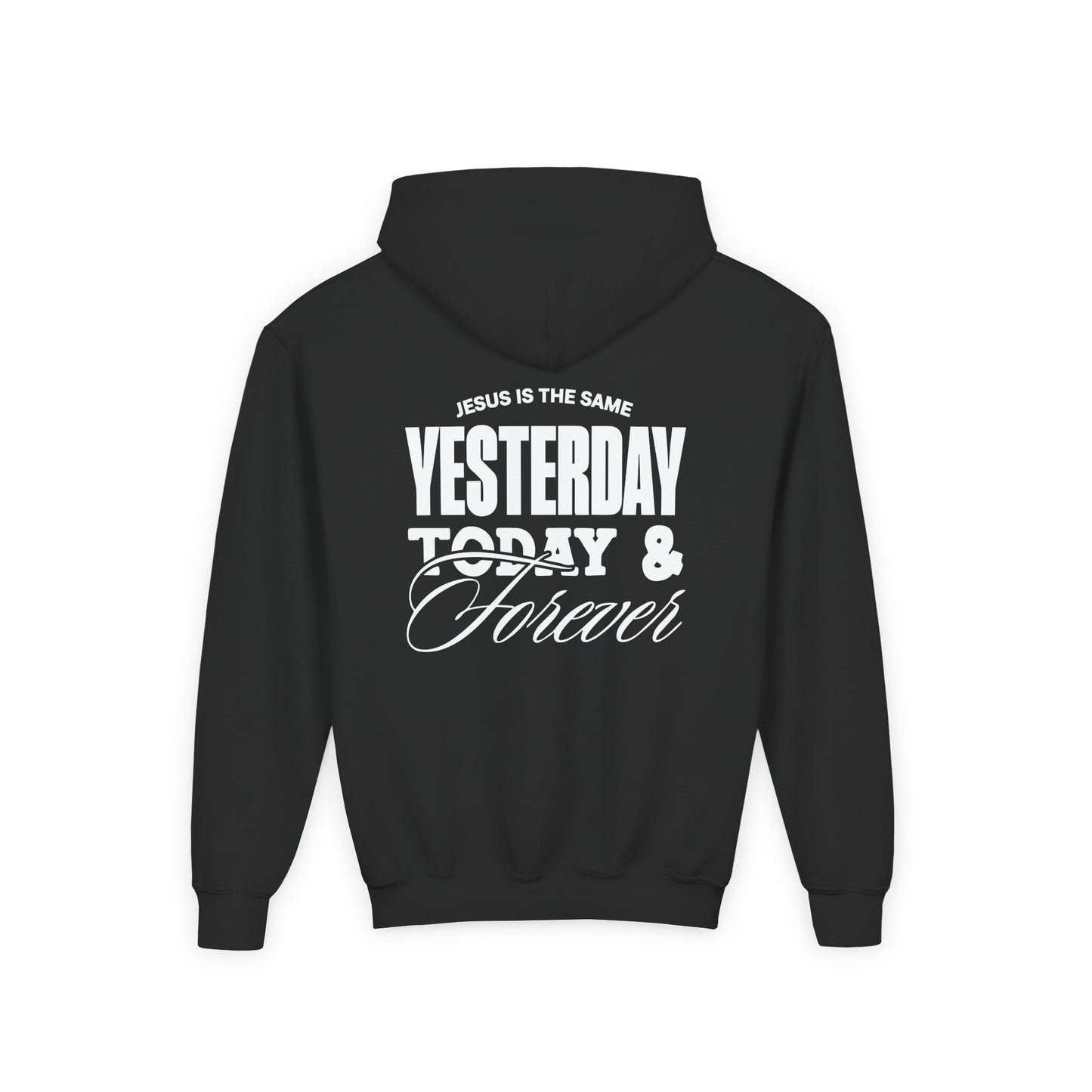YOUTH - Basic Hoodie - Jesus is the Same - BBA