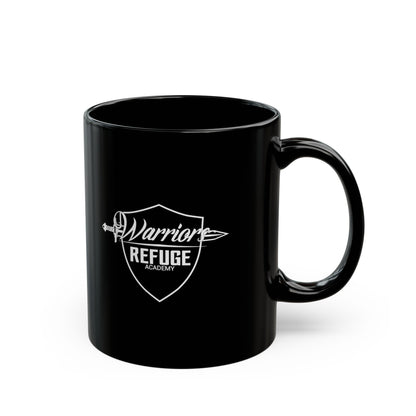 Black Mug – "Warrior Refuge Academy"