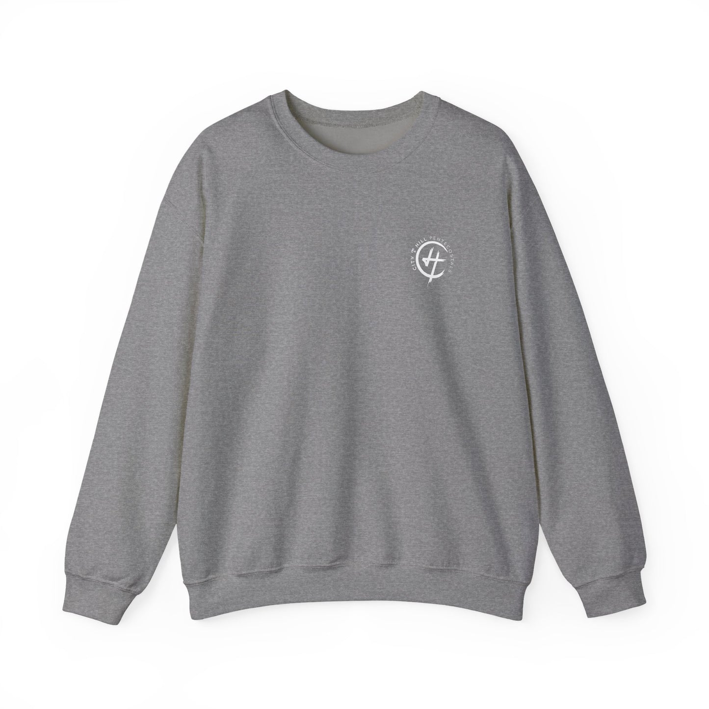 ADULT - Basic Crewneck Pullover Sweatshirt - City on a Hill Pentecostals