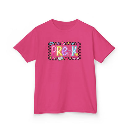 Girls - PRE-K Kids T‑Shirt - Colorful Back-to-School Tee
