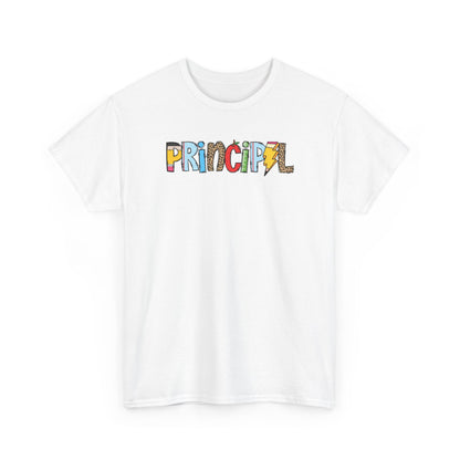 Principal Colorblock T-Shirt- Fun School Staff Gift