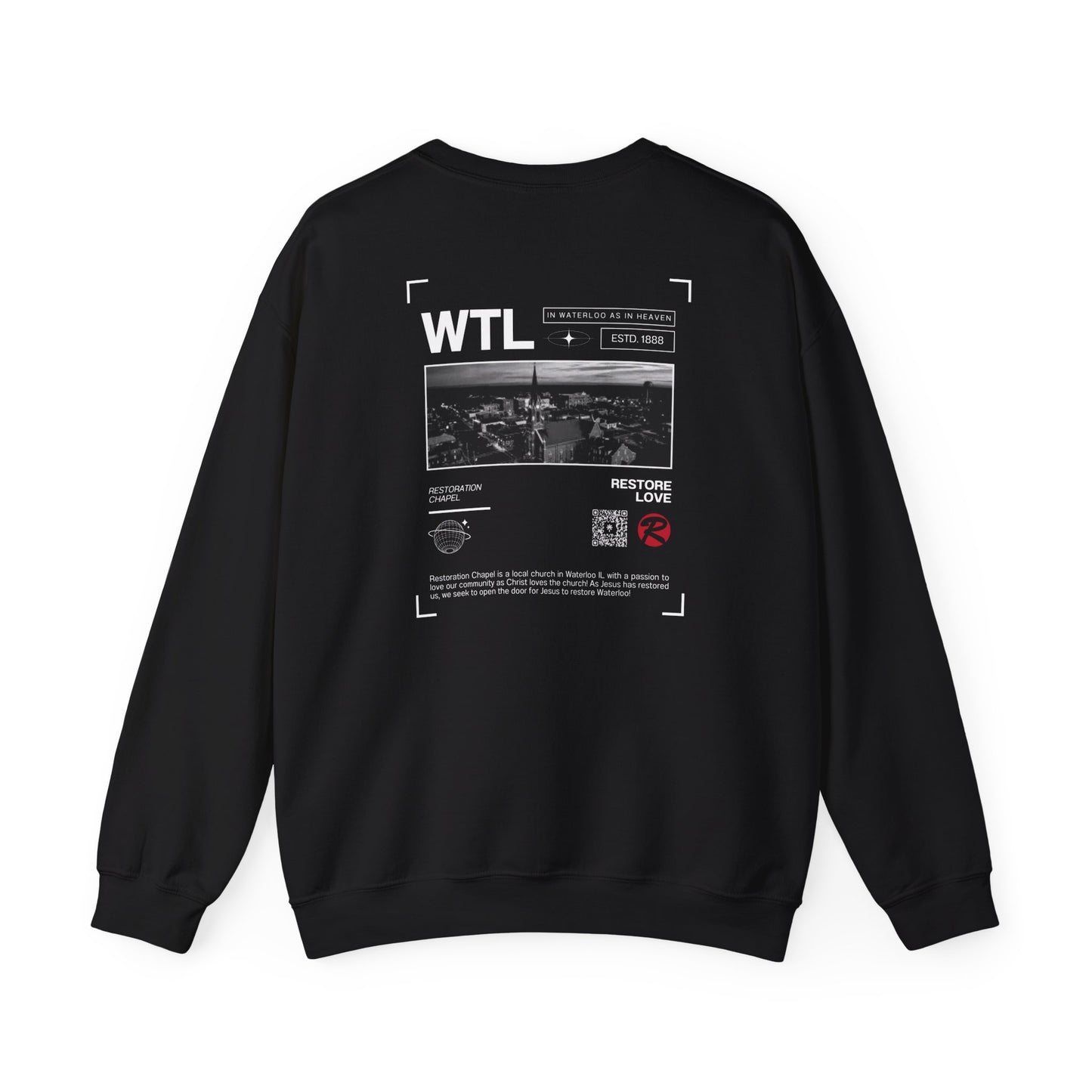 ADULT - Crewneck Sweatshirt  - Restoration Chapel