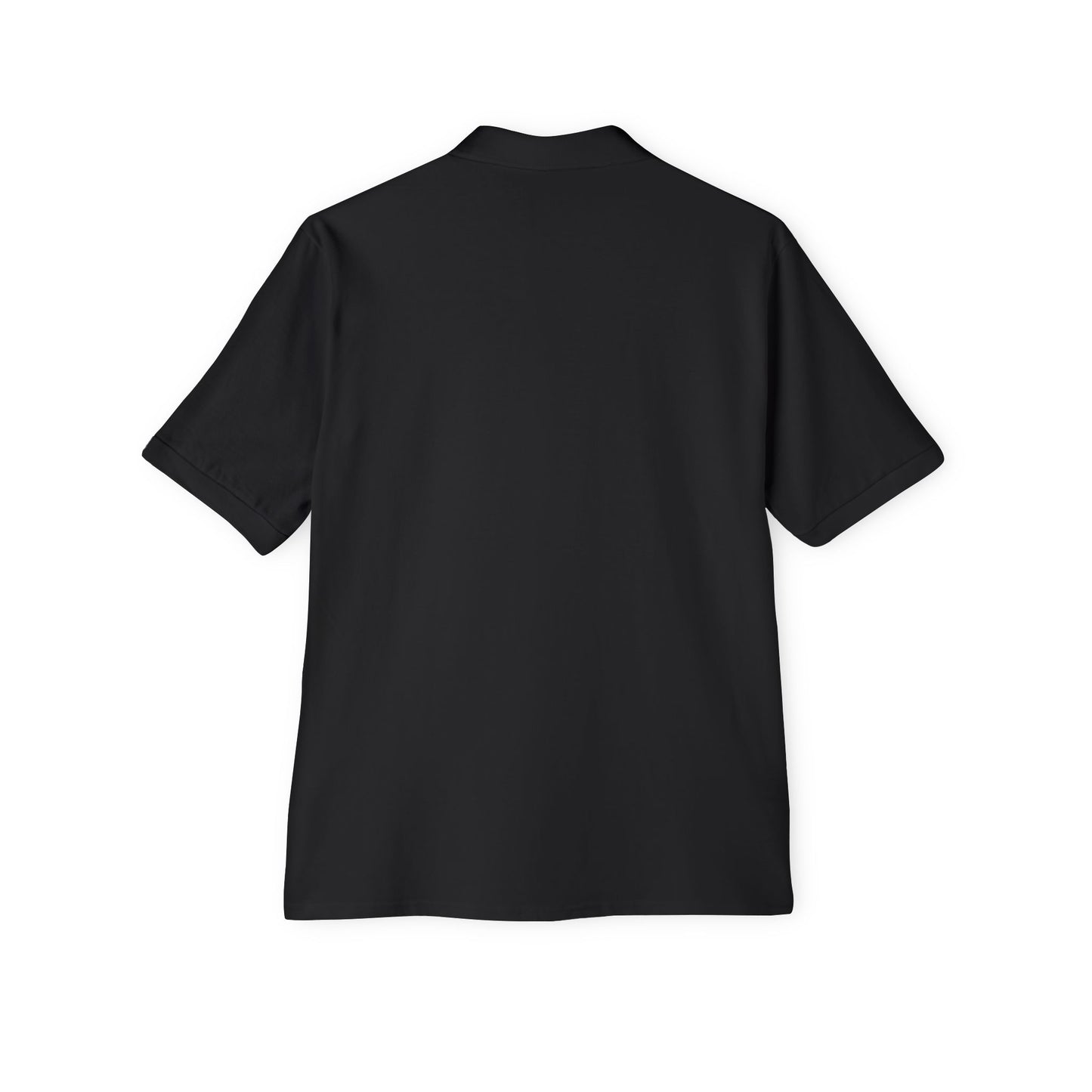 Men's Black Polo Shirt - Classic Golf & Workwear