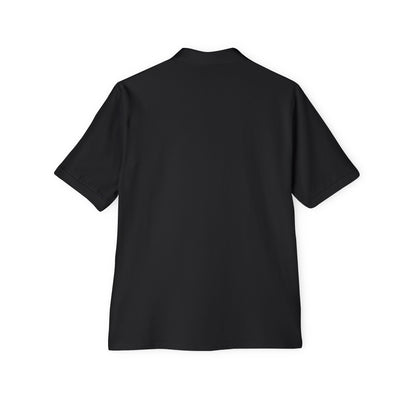 Men's Black Polo Shirt - Classic Golf & Workwear