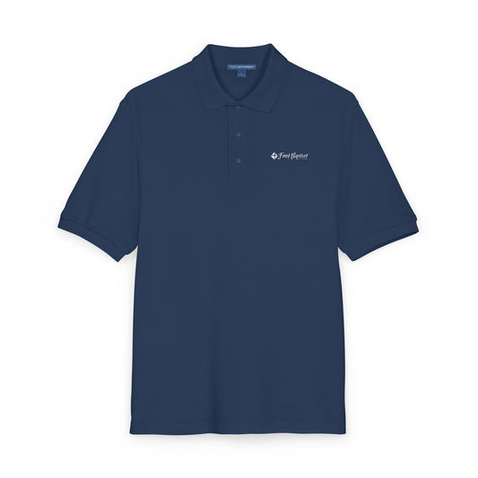 Adult - Poly/Cotton Polo - One Heart One Passion