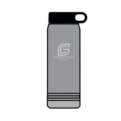 Generations Church - 32oz Water Bottle Tumbler