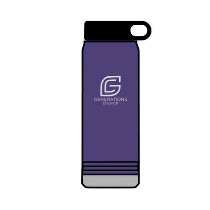 Generations Church - 32oz Water Bottle Tumbler