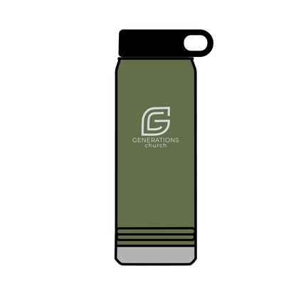 Generations Church - 32oz Water Bottle Tumbler