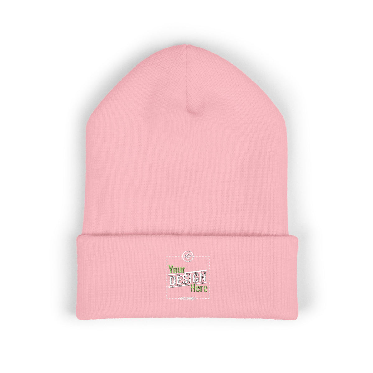 Embroidered Cuffed Beanie