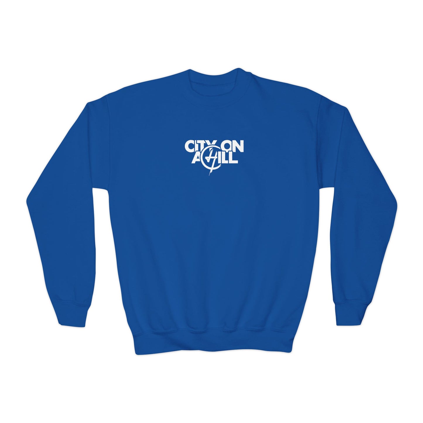 YOUTH - Basic Crewneck Pullover Sweatshirt - City on a Hill