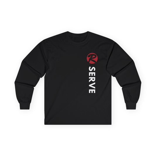 ADULT - Long Sleeve Tee Serve - Restoration Chapel