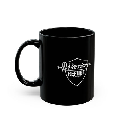 Black Mug – "Warrior Refuge Academy"