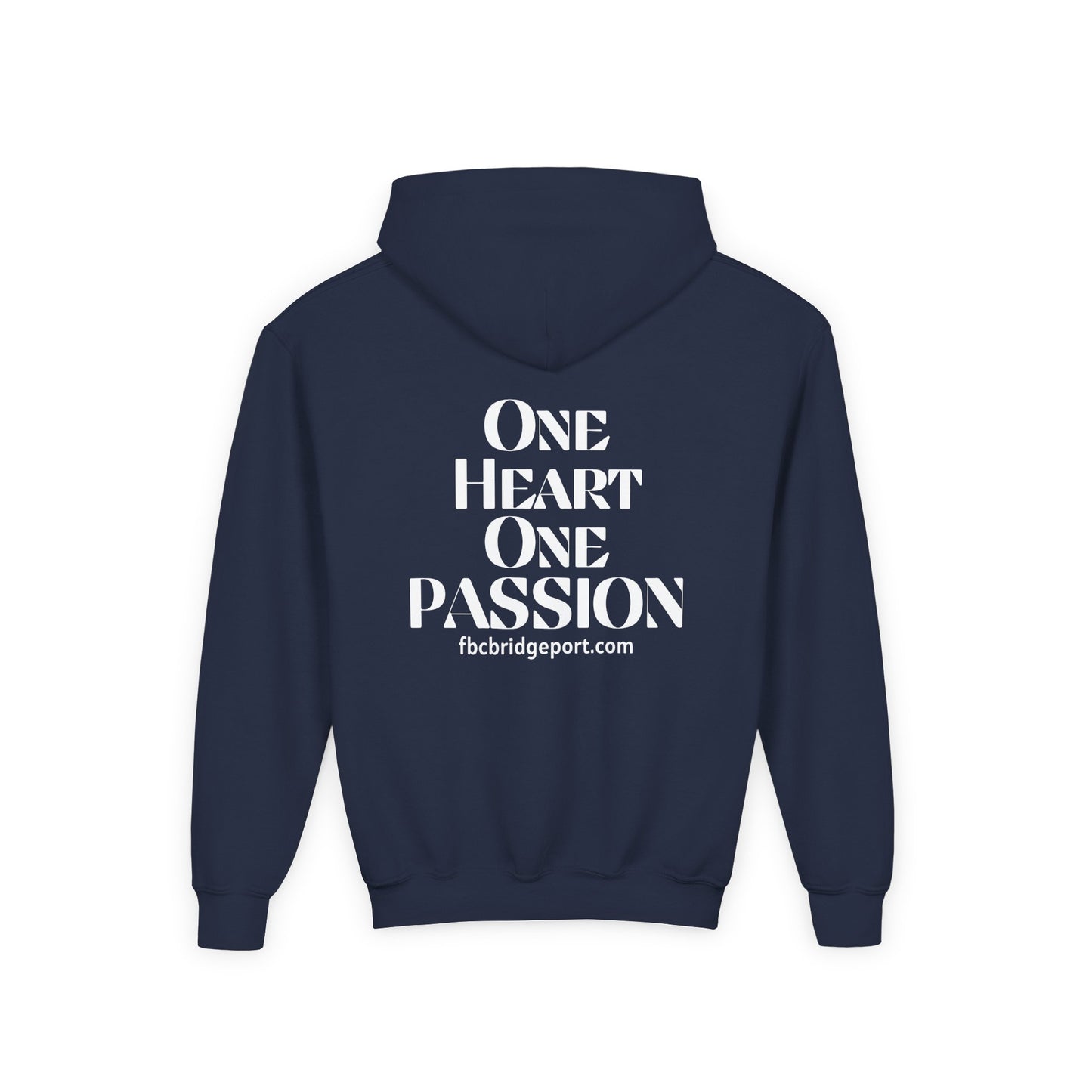Youth - Basic Hoodie - One Heart One Passion