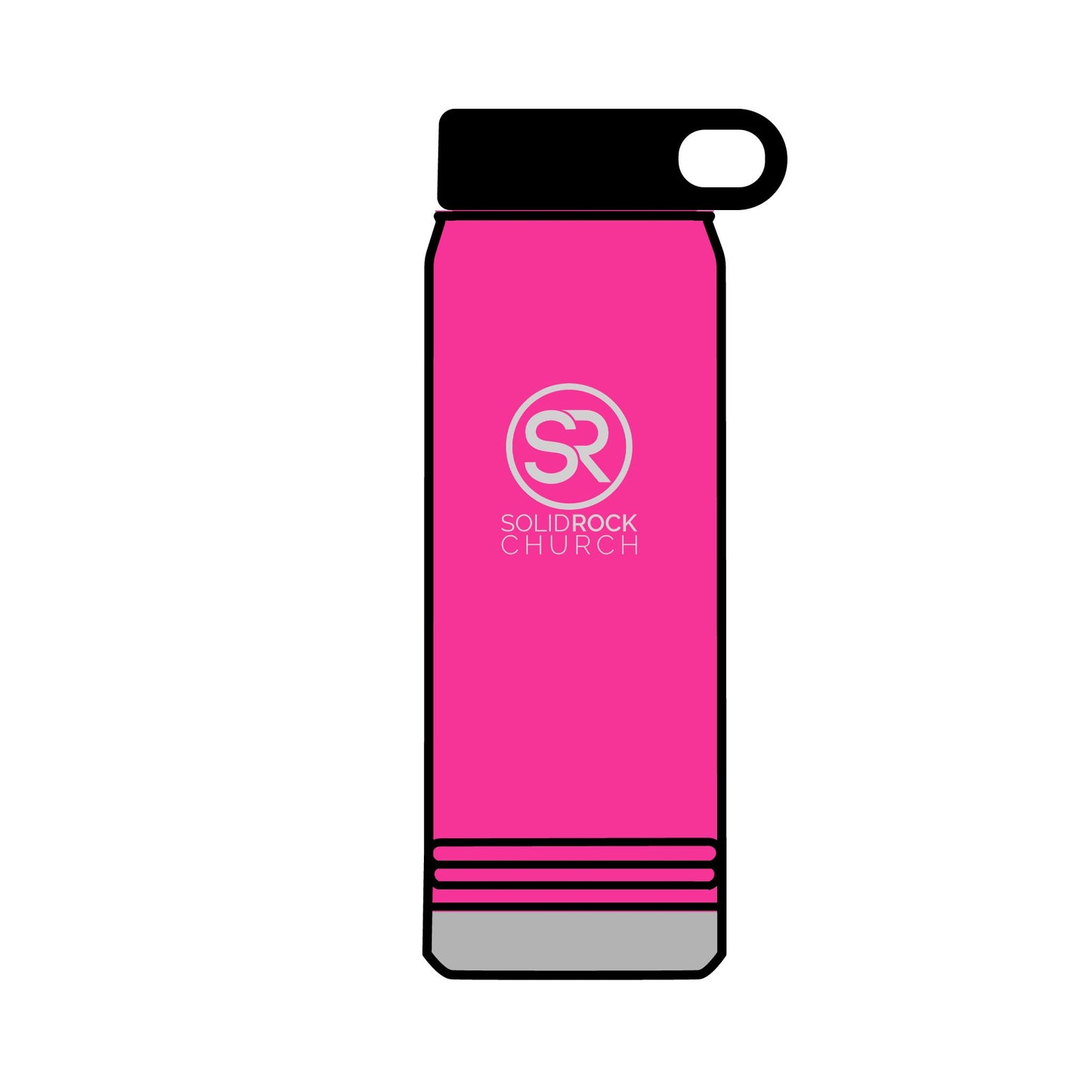 32oz Stainless Water Bottle - Solid Rock Church