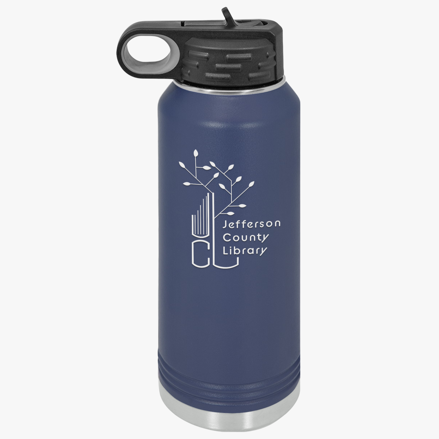 Jefferson County Library Insulated Water Bottle