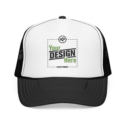 Embroidered Snapback Trucker Cap