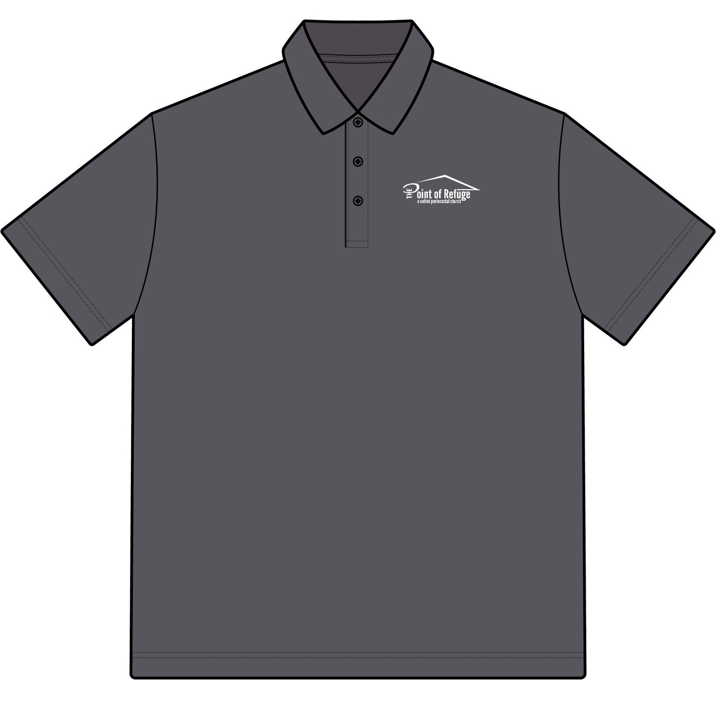 Pique Polo Shirt  - Point Of Refuge