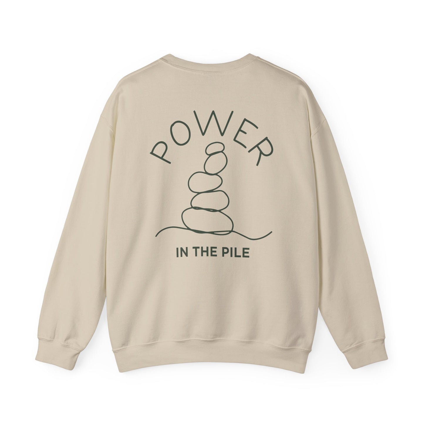 ADULT - Basic Sweatshirt - Power in the Piles - BBA