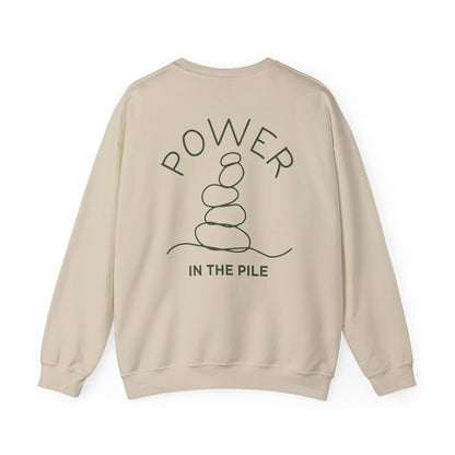 ADULT - Basic Sweatshirt - Power in the Piles - BBA