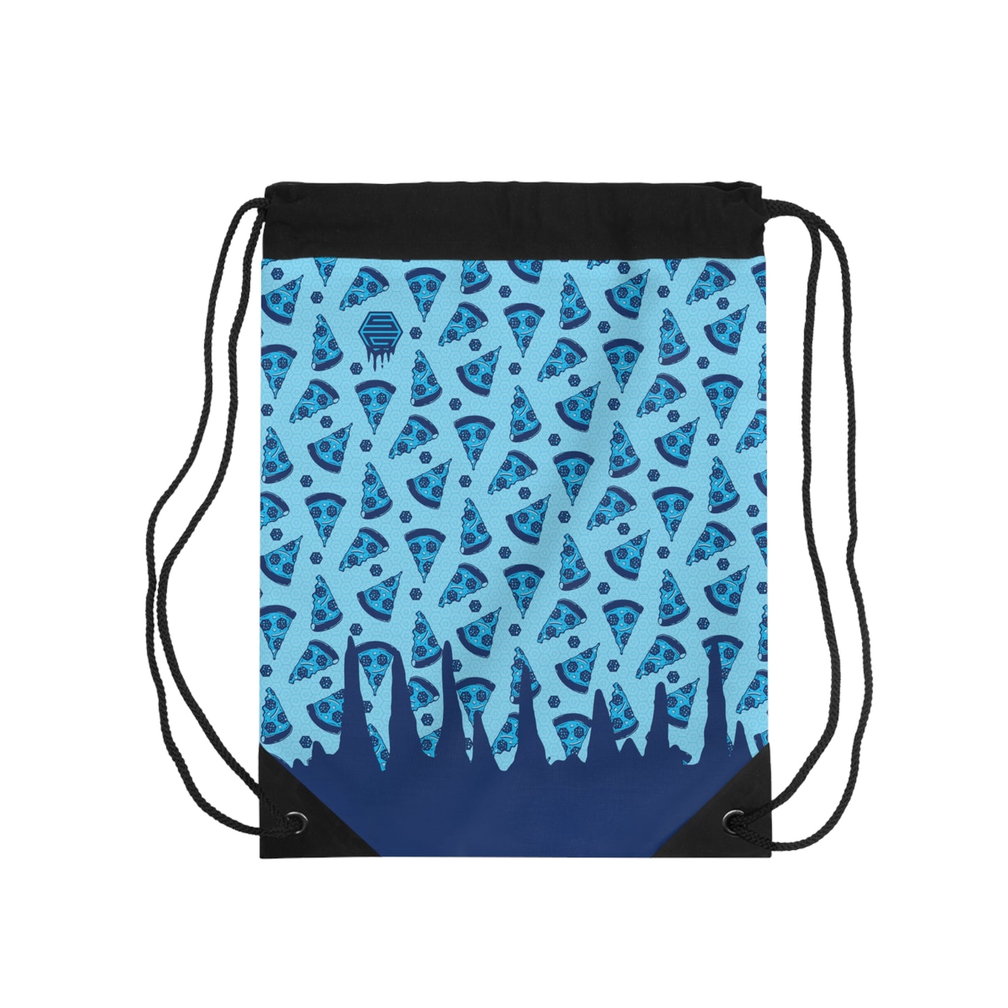 Frozen Pizza Drip Drawstring Pack