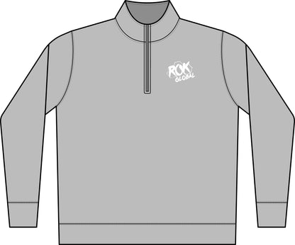 Fleece Quarter-Zip Pullover - ROK Global
