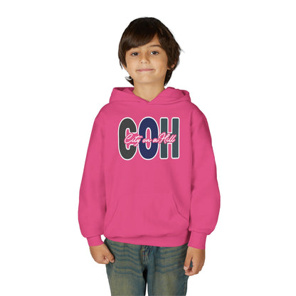 YOUTH - Classic Pullover Hoodie - City on a Hill