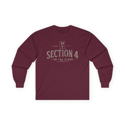 Adult - Around Best Section Cotton Long Sleeve Tee - MS Section 4 Youth
