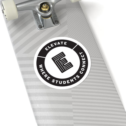 Kiss-Cut Sticker - Elevate Where Student Connects