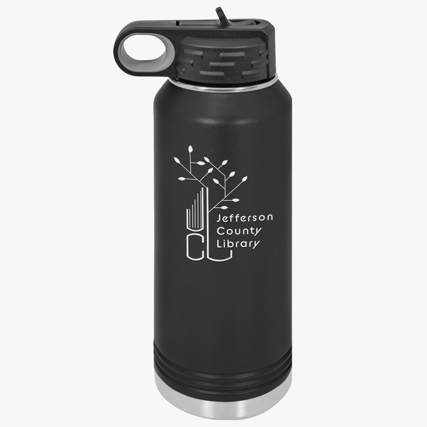 Jefferson County Library Insulated Water Bottle