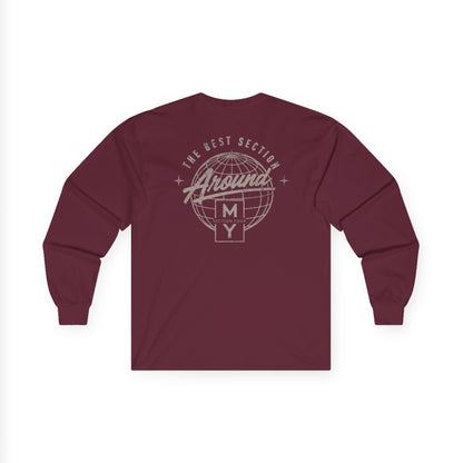 Adult - Around Best Section Cotton Long Sleeve Tee - MS Section 4 Youth