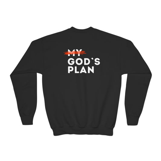 YOUTH - Basic Sweatshirt - GOD's Plan - BBA