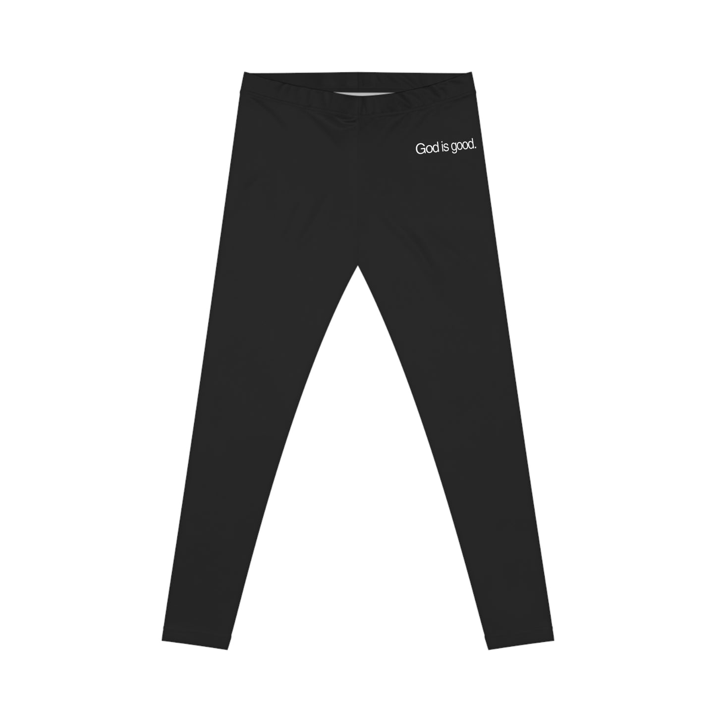God Is Good Black Leggings - Jason Wittrock