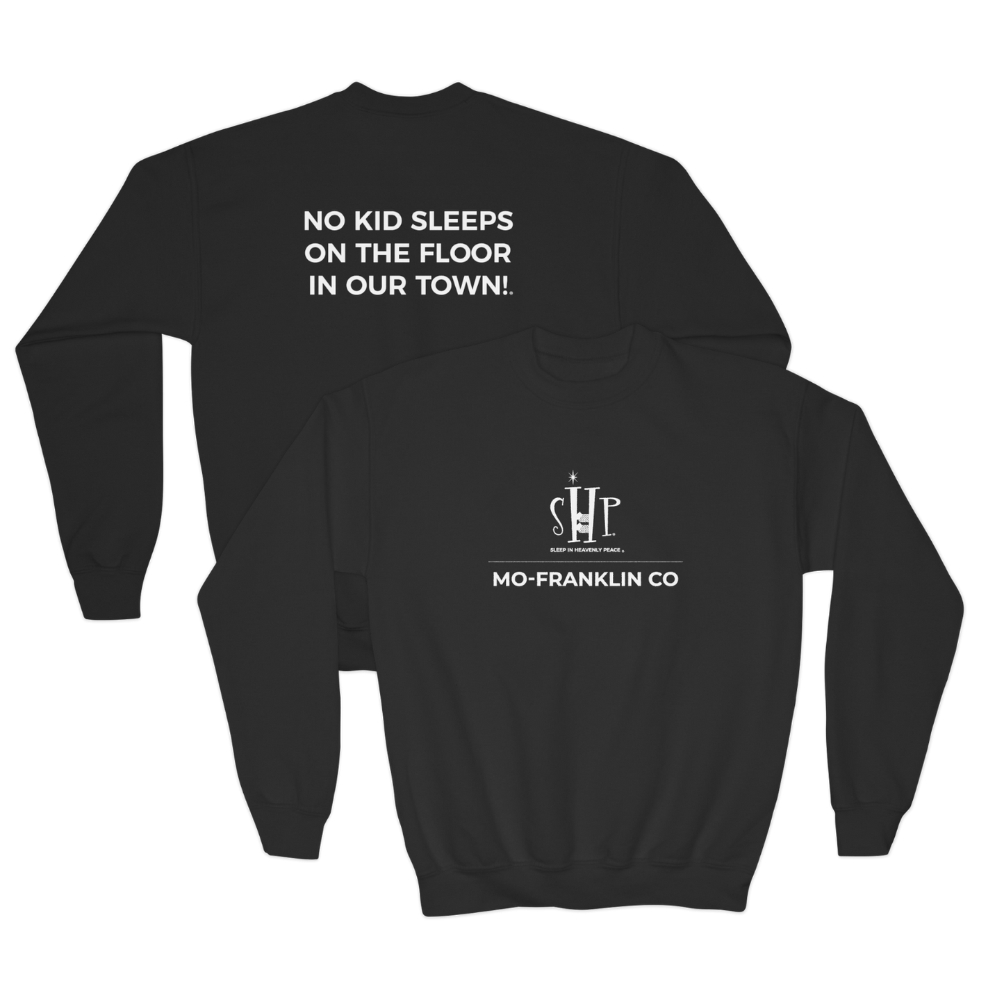 YOUTH - Basic Crewneck Sweatshirt - MO-Franklin Co