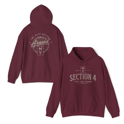 ADULT - Around Best Section Basic Hoodie - MS Section 4 Youth