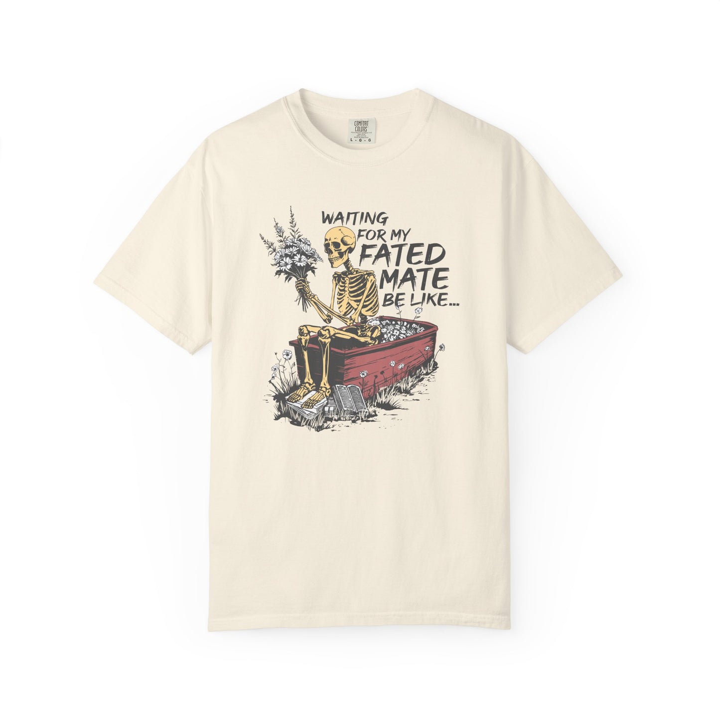 Comfort Colors Fated Mate Shirt | Waiting For My Fated Mate T-Shirt | Fantasy Romance Graphic Tee | Unisex Bookish Gift