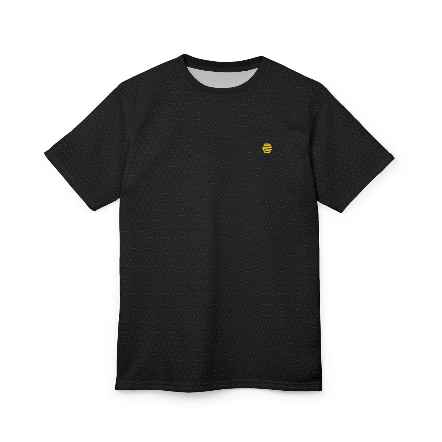 Adult Honey Drip Tee Solid Black