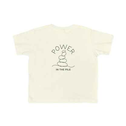 Toddlers - Basic tee - Power in the Piles - BBA